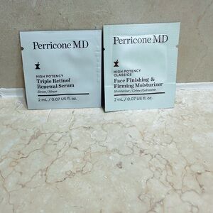 ⭐️5 for $10 Perricone MD retinol serum & firming moisturizer